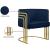 Rays Velvet Accent Chair