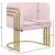 Rays Velvet Accent Chair