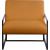 Industry Faux Leather Accent Chair