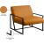 Industry Faux Leather Accent Chair