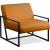 Industry Faux Leather Accent Chair