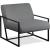 Industry Faux Leather Accent Chair