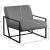 Industry Faux Leather Accent Chair