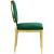 Carousel Velvet Dining Chair with Stainless Steel Frame