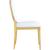 Carousel Velvet Dining Chair with Stainless Steel Frame