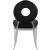 Carousel Velvet Dining Chair with Stainless Steel Frame