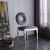Carousel Velvet Dining Chair with Chrome Stainless Steel Frame