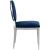 Carousel Velvet Dining Chair with Chrome Stainless Steel Frame