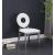 Carousel Velvet Dining Chair with Stainless Steel Frame