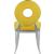 Carousel Velvet Dining Chair with Chrome Stainless Steel Frame