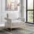 Amelia Faux Leather Accent Chair