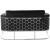 Casa Velvet Loveseat with Chrome Iron Metal Base