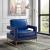Amelia Faux Leather Accent Chair