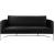 Casa Velvet Sofa with Silver Base