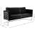 Casa Velvet Sofa with Silver Base