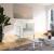 Casa Velvet Chair with Chrome Iron Metal Base