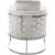 Casa Velvet Chair with Chrome Iron Metal Base