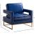 Amelia Faux Leather Accent Chair