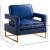 Amelia Faux Leather Accent Chair
