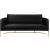 Casa Velvet Sofa with Gold Base