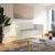 Casa Velvet Loveseat with Gold Iron Metal Base