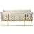 Casa Velvet Sofa with Gold Base
