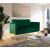 Casa Velvet Loveseat with Gold Iron Metal Base