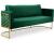 Casa Velvet Sofa with Gold Base