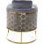 Casa Velvet Chair with Gold Iron Metal Base
