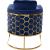 Casa Velvet Chair with Gold Iron Metal Base