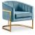 Carter Velvet Accent Chair