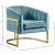 Carter Velvet Accent Chair