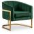 Carter Velvet Accent Chair