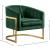 Carter Velvet Accent Chair