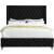 Savan Velvet King Size Bed