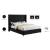 Savan Velvet King Size Bed