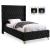 Savan Velvet Twin Size Bed