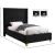 Savan Velvet Twin Size Bed