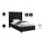 Savan Velvet Twin Size Bed