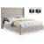 Savan Velvet King Size Bed