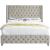Savan Velvet Queen Size Bed