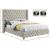 Savan Velvet Queen Size Bed