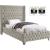 Savan Velvet Twin Size Bed