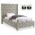 Savan Velvet Twin Size Bed