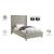 Savan Velvet Twin Size Bed
