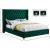Savan Velvet Queen Size Bed