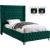 Savan Velvet Twin Size Bed