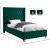 Savan Velvet Twin Size Bed