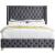 Savan Velvet King Size Bed