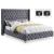 Savan Velvet Queen Size Bed